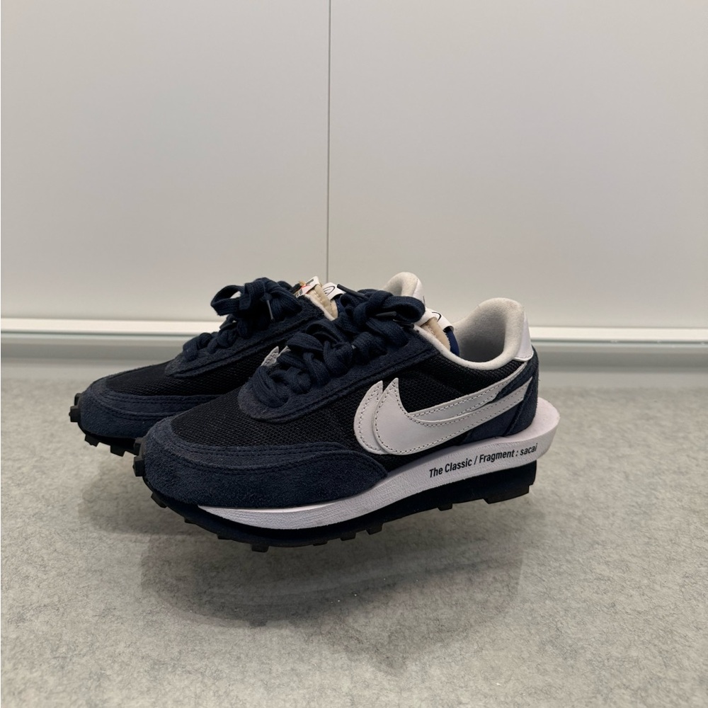 Nike Navy Sacai LDWaffle Sneakers